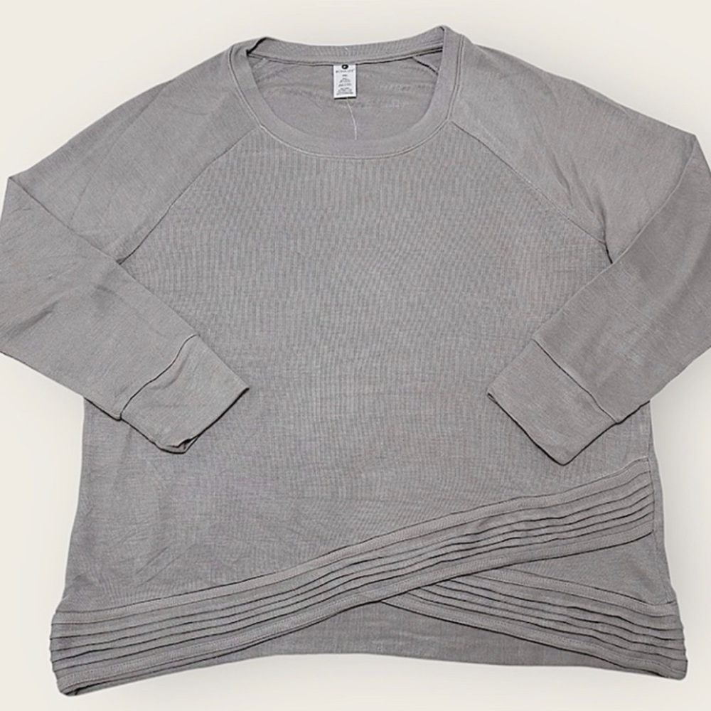 ACTIVE LIFE | Silver Grey Long Sleeved Pullover Sweater Top